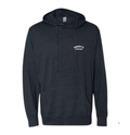 ALL-DAY MANNY'S CLUB NAVY HEATHER HOODIE PULLOVER