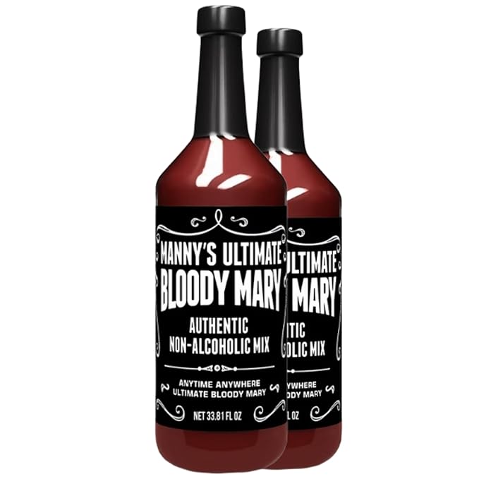 Manny's Ultimate Bloody Mary Mix -  1 Liter Glass Bottle