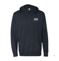 CLASSIC MANNY'S LOGO NAVY HEATHER HOODIE PULLOVER