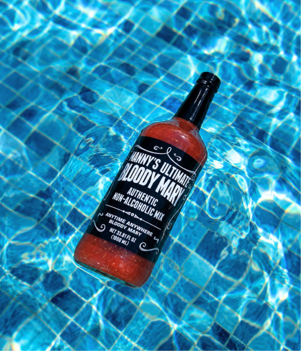 Manny's Ultimate Bloody Mary Mix -  1 Liter Glass Bottle