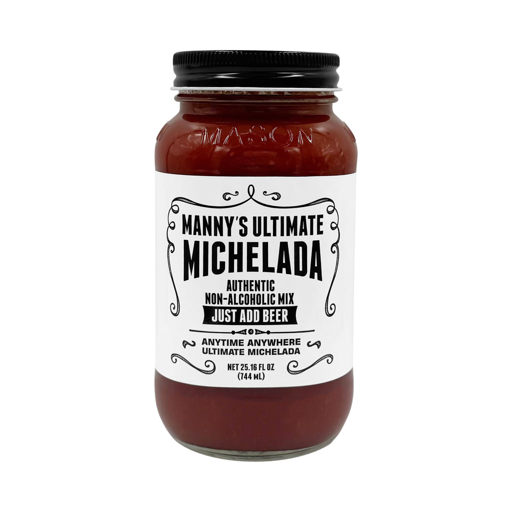 Manny's Ultimate Michelada Mix - Mason Jar 25oz