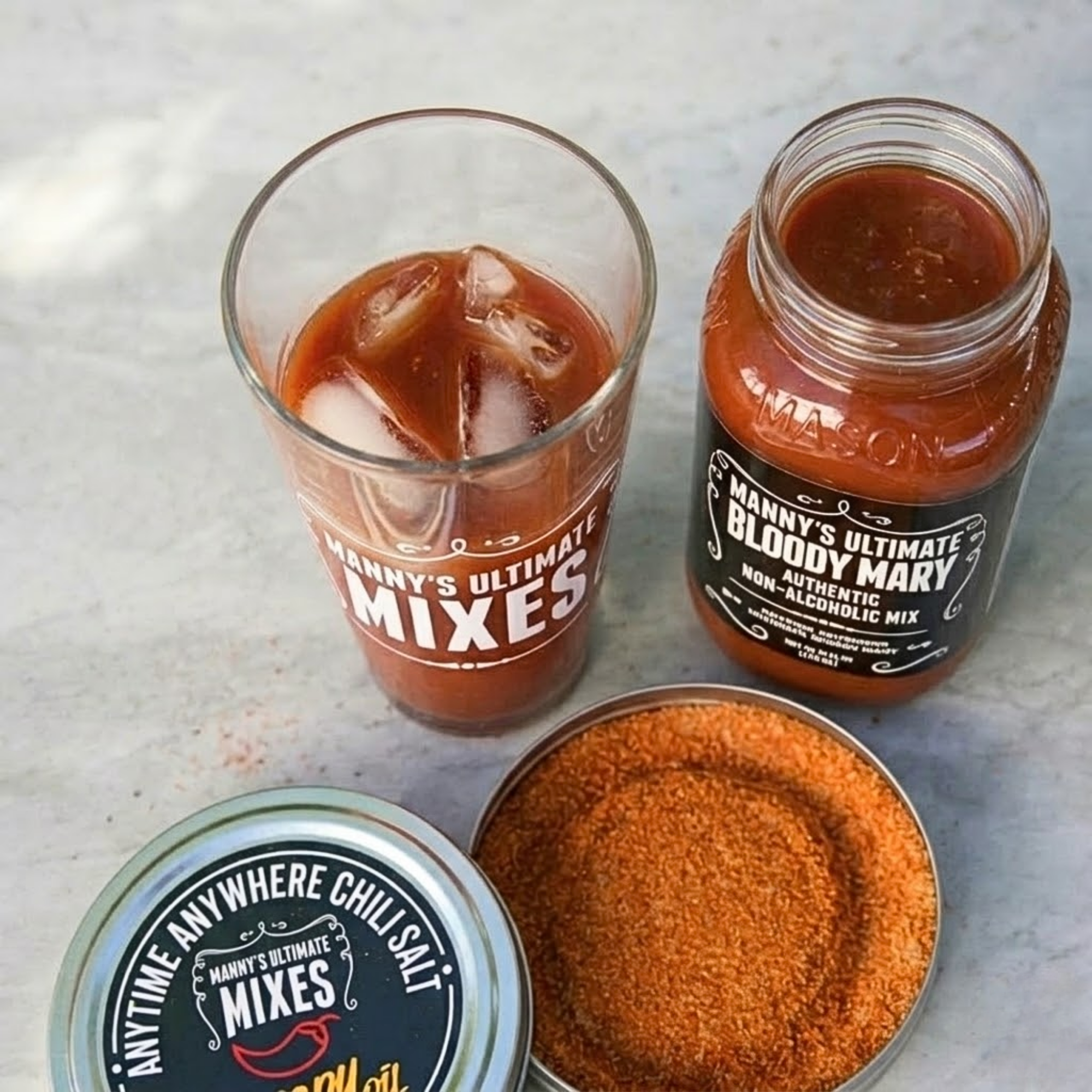 Manny's Ultimate Bloody Mary Mix - Mason Jar 25oz