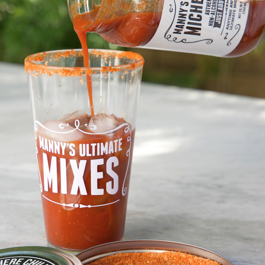 Manny's Ultimate Michelada Mix - Mason Jar 25oz