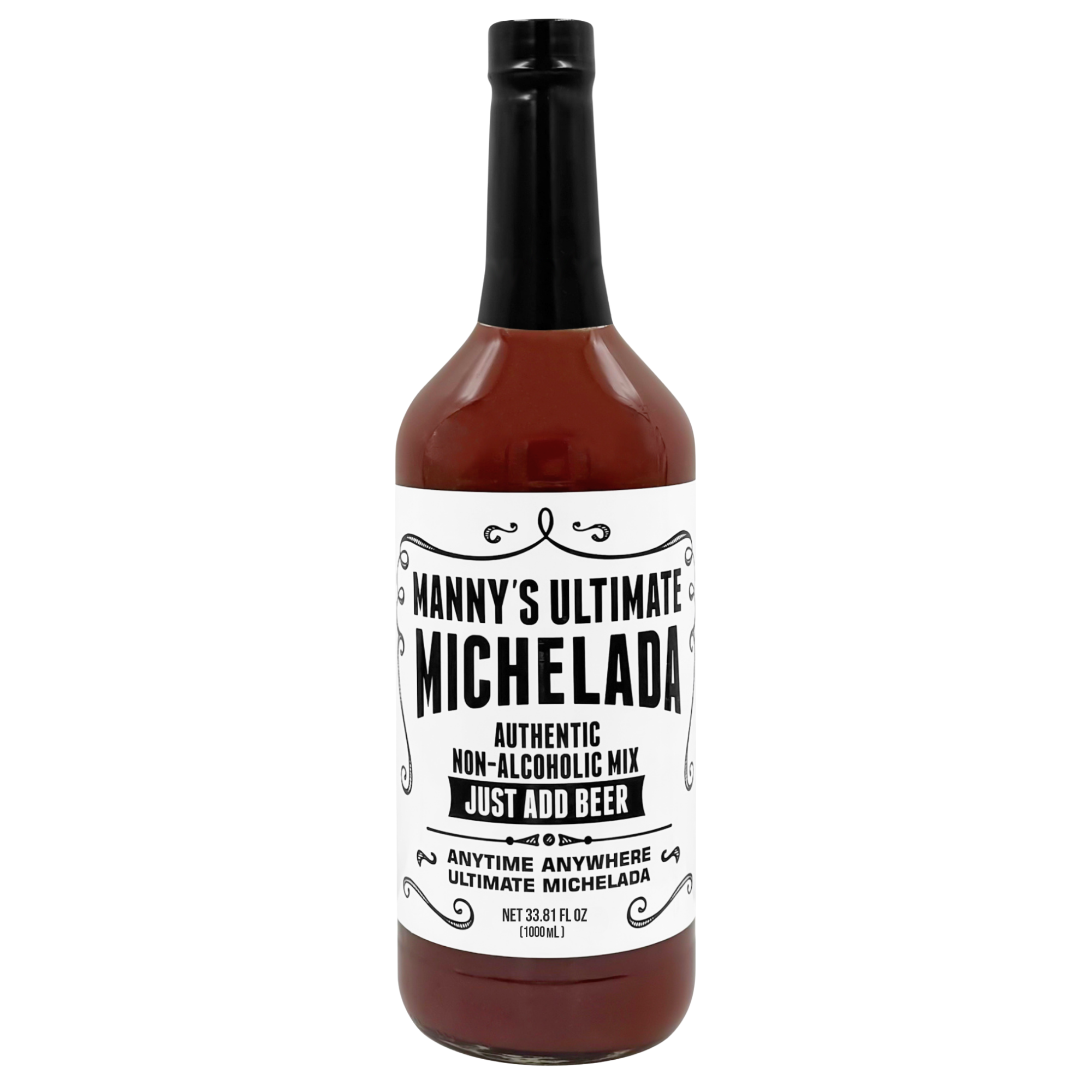 Manny's Ultimate Michelada Mix - 1 Liter Glass Bottle