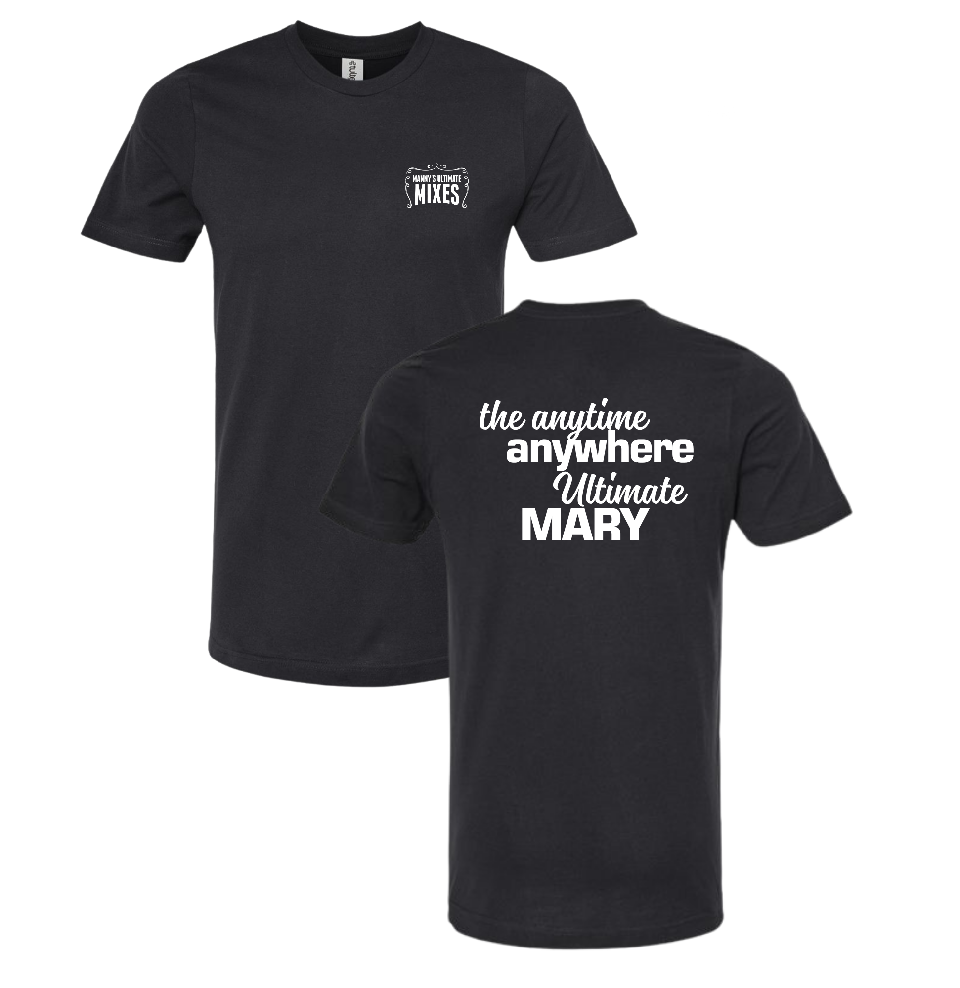 MANNY'S ULTIMATE MOTTO BLACK (MANNY'S LOGO EDITION)
