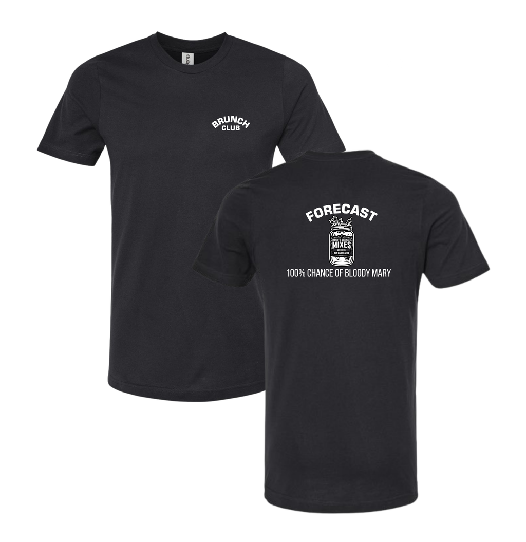 FORECAST BLOODY MARY BLACK SHIRT - (BRUNCH EDITION)