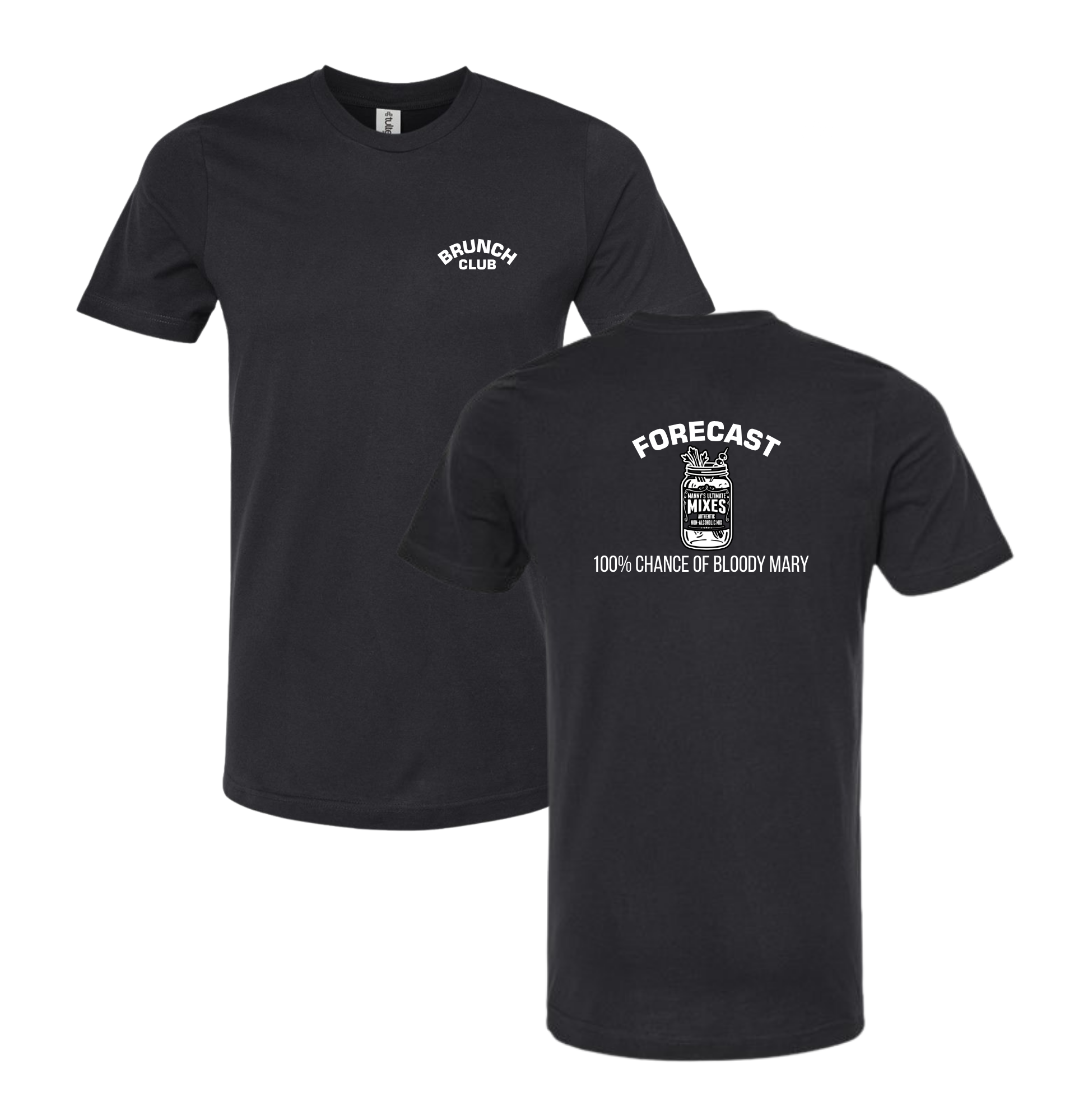 FORECAST BLOODY MARY BLACK SHIRT - (BRUNCH EDITION)