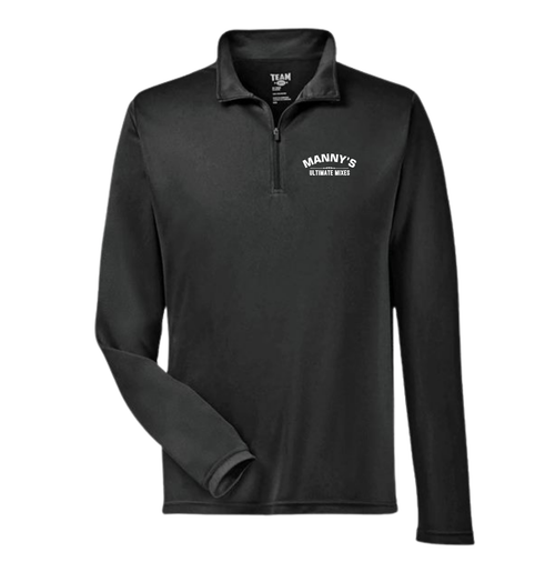 ALL-DAY MANNY'S BLACK QUARTER ZIP