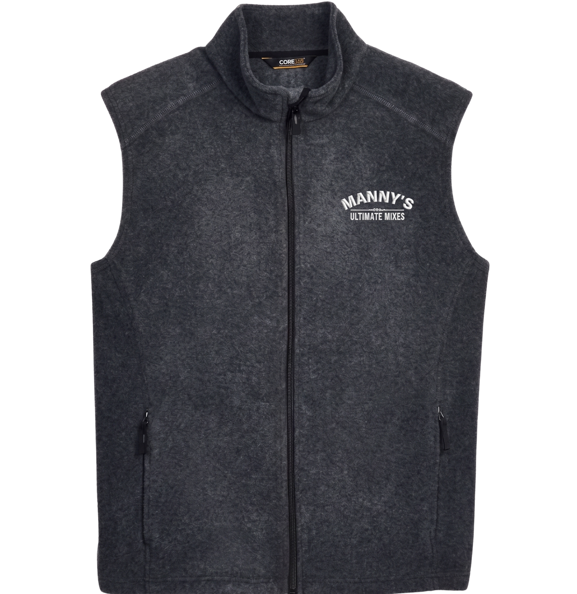 MANNY'S ULTIMATE MIXES - ALL-DAY HEATHER CHARCOAL VEST