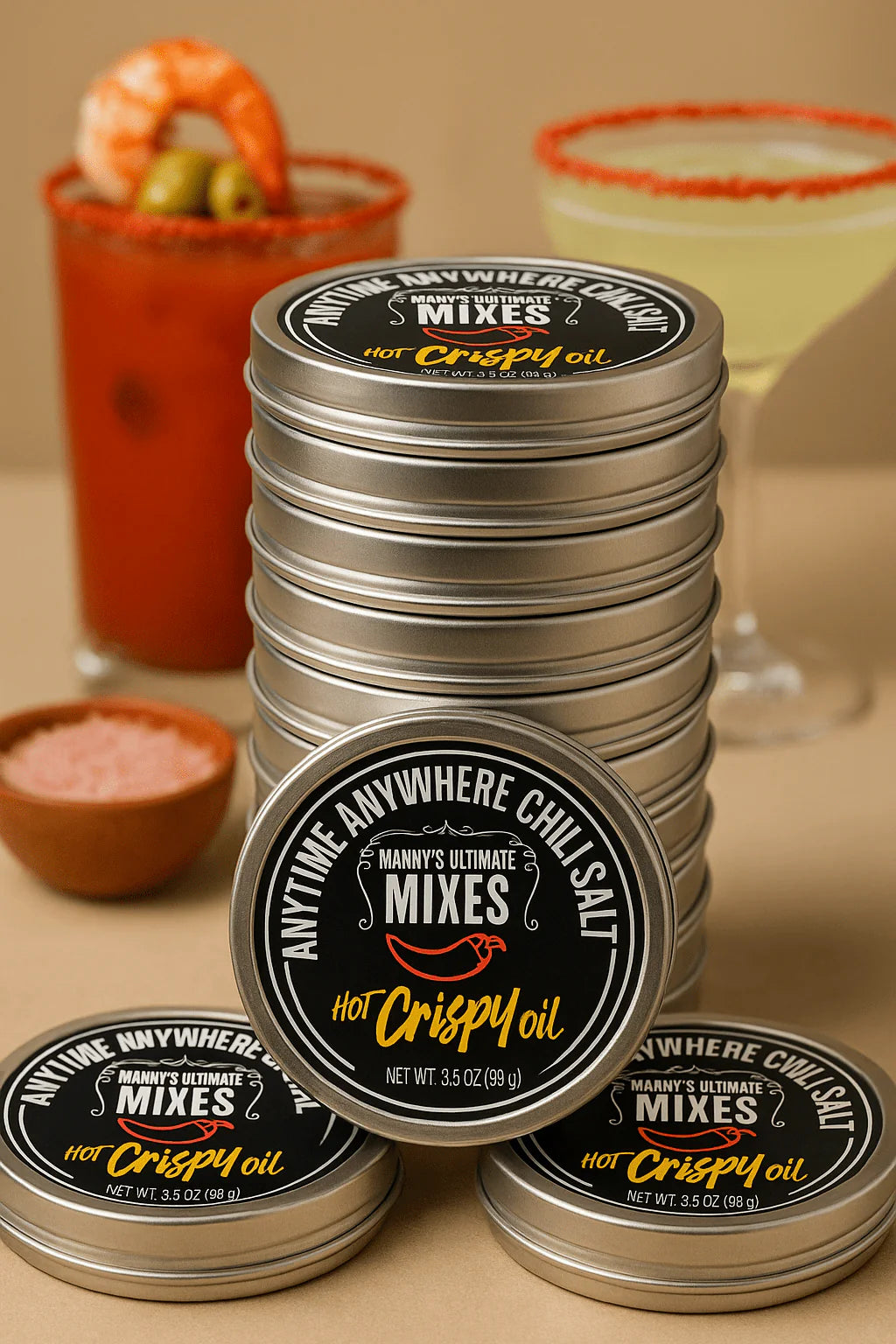 Manny's Ultimate HCO Chili Salt and Glass Rimmer