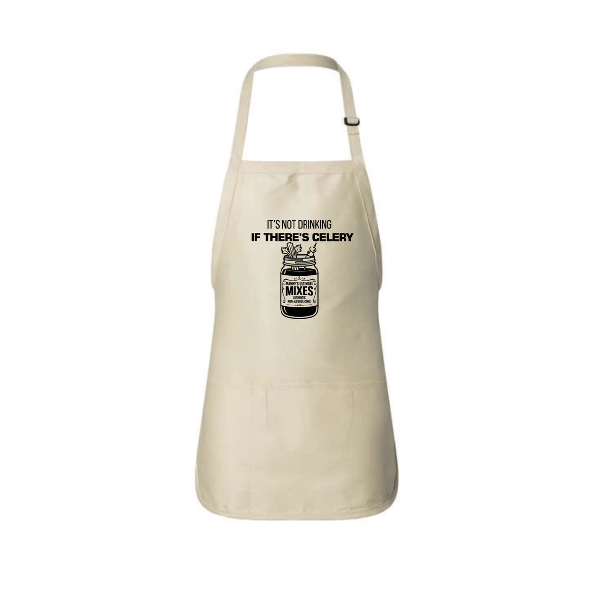 Classic Graphic Bar Apron
